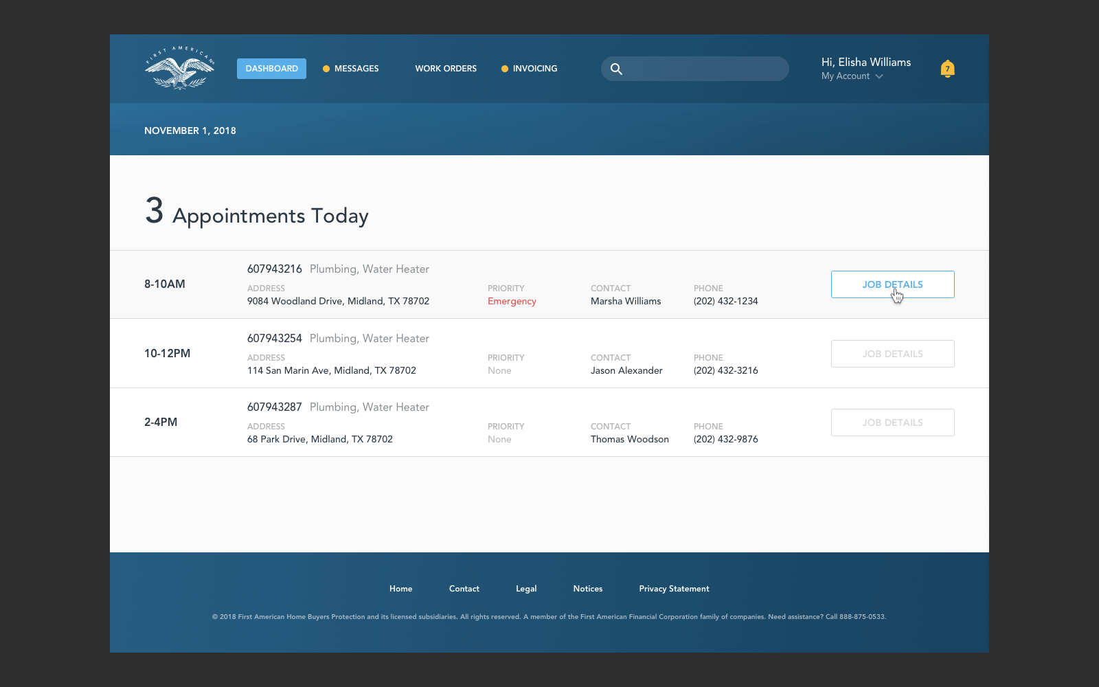 Appointment Outcome